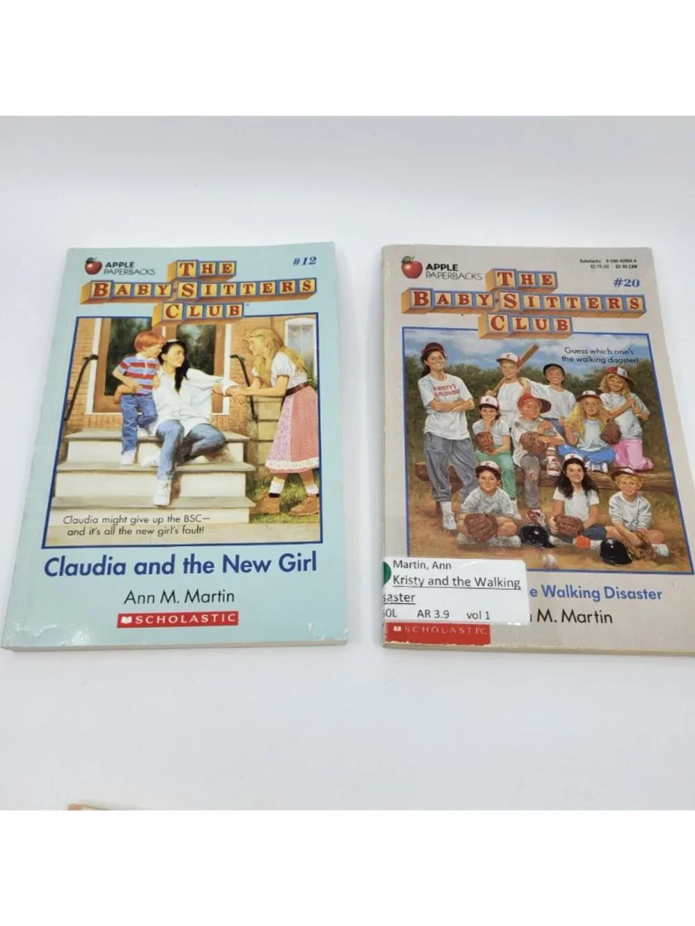 The Baby-Sitters Club Lot of 11 Chapter Books by Ann M. Martin
